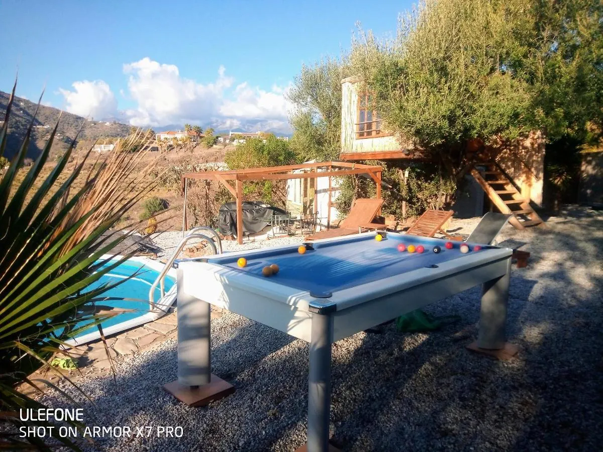 Domek alpejski Treehouse ,Casa Arbol, With Spa Algarrobo